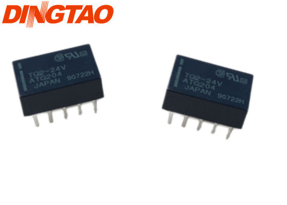 760500226 Z7 / Xlc7000 Cutter Spare Parts Relay, Aromat Tq2-24v Pc Mount Dpdt