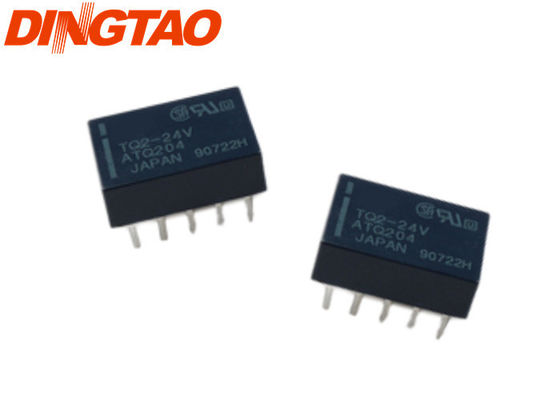 760500226 Z7 / Xlc7000 Cutter Spare Parts Relay, Aromat Tq2-24v Pc Mount Dpdt